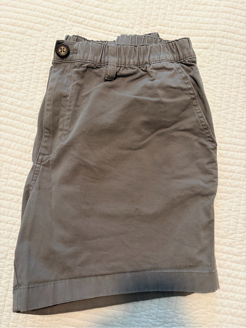 chubbies Gray Elastic-Waist Men's Shorts